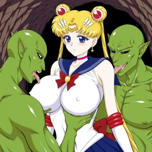 Nekostars Bishoujo Senshis VS Goblins Kuroinu Juu Black Dog Lora generatedOngoing - Page 29