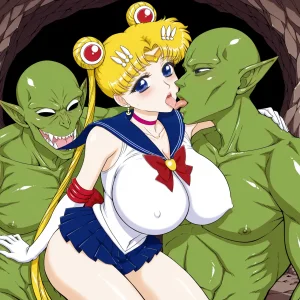 Nekostars Bishoujo Senshis VS Goblins Kuroinu Juu Black Dog Lora generatedOngoing - Page 30