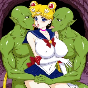 Nekostars Bishoujo Senshis VS Goblins Kuroinu Juu Black Dog Lora generatedOngoing - Page 33