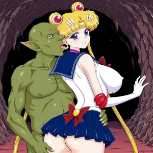 Nekostars Bishoujo Senshis VS Goblins Kuroinu Juu Black Dog Lora generatedOngoing - Page 37