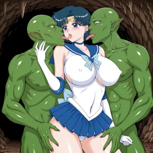 Nekostars Bishoujo Senshis VS Goblins Kuroinu Juu Black Dog Lora generatedOngoing - Page 41