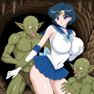 Nekostars Bishoujo Senshis VS Goblins Kuroinu Juu Black Dog Lora generatedOngoing - Page 46