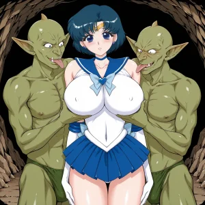 Nekostars Bishoujo Senshis VS Goblins Kuroinu Juu Black Dog Lora generatedOngoing - Page 47