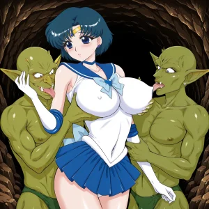 Nekostars Bishoujo Senshis VS Goblins Kuroinu Juu Black Dog Lora generatedOngoing - Page 48