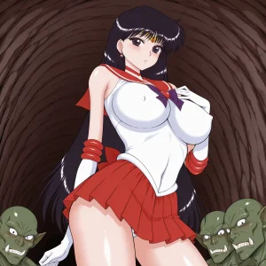 Nekostars Bishoujo Senshis VS Goblins Kuroinu Juu Black Dog Lora generatedOngoing - Page 66