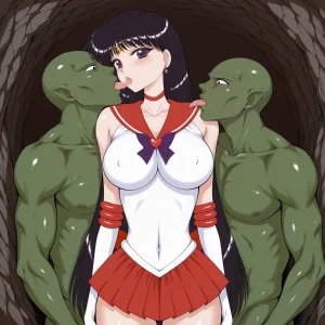 Nekostars Bishoujo Senshis VS Goblins Kuroinu Juu Black Dog Lora generatedOngoing - Page 70