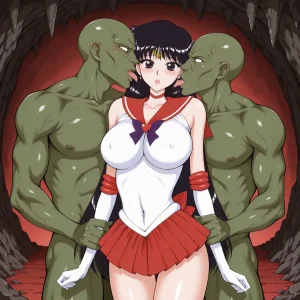 Nekostars Bishoujo Senshis VS Goblins Kuroinu Juu Black Dog Lora generatedOngoing - Page 71