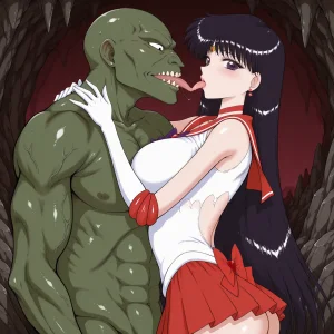 Nekostars Bishoujo Senshis VS Goblins Kuroinu Juu Black Dog Lora generatedOngoing - Page 72