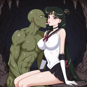 Nekostars Bishoujo Senshis VS Goblins Kuroinu Juu Black Dog Lora generatedOngoing - Page 99