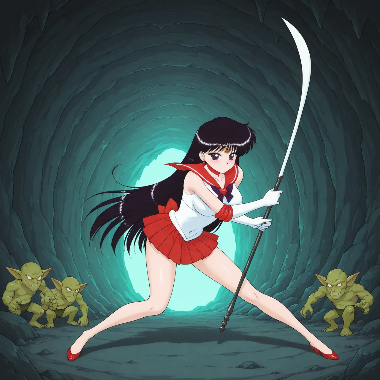 Nekostars Kuroinu Juu Black Dog Bishoujo Senshis VS Goblins Later part Ongoing - Image 2