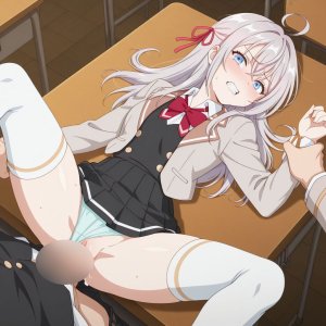 背徳美術館 暴君nERO アリサミハイロヴナ九条アニメと無理やりっくす差分 - Page 5