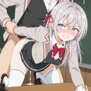 背徳美術館 暴君nERO アリサミハイロヴナ九条アニメと無理やりっくす差分 - Page 6