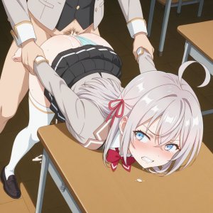 背徳美術館 暴君nERO アリサミハイロヴナ九条アニメと無理やりっくす差分 - Page 9