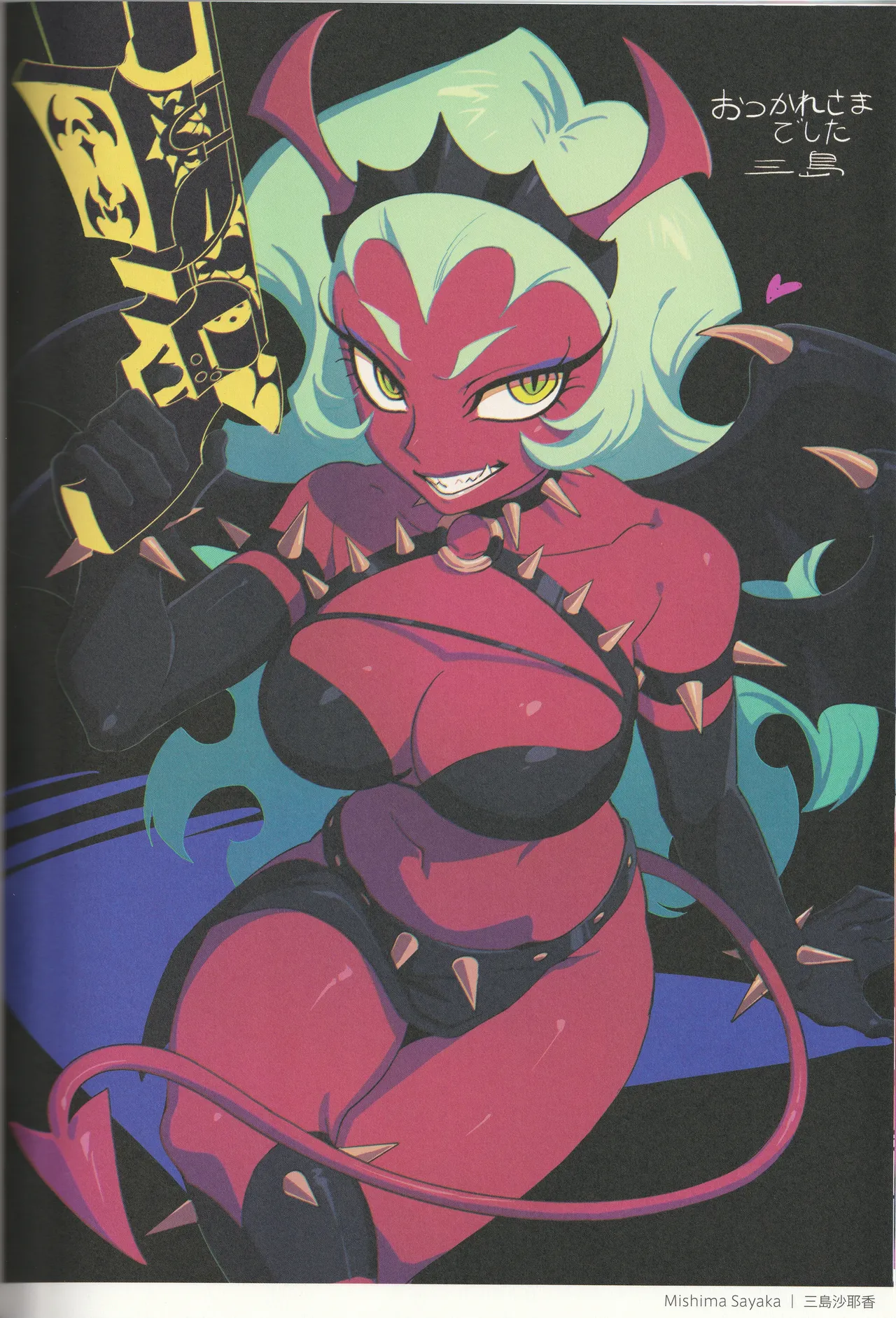 New Panty and Stocking with Garterbelt Staff Illustration Book - Image 59