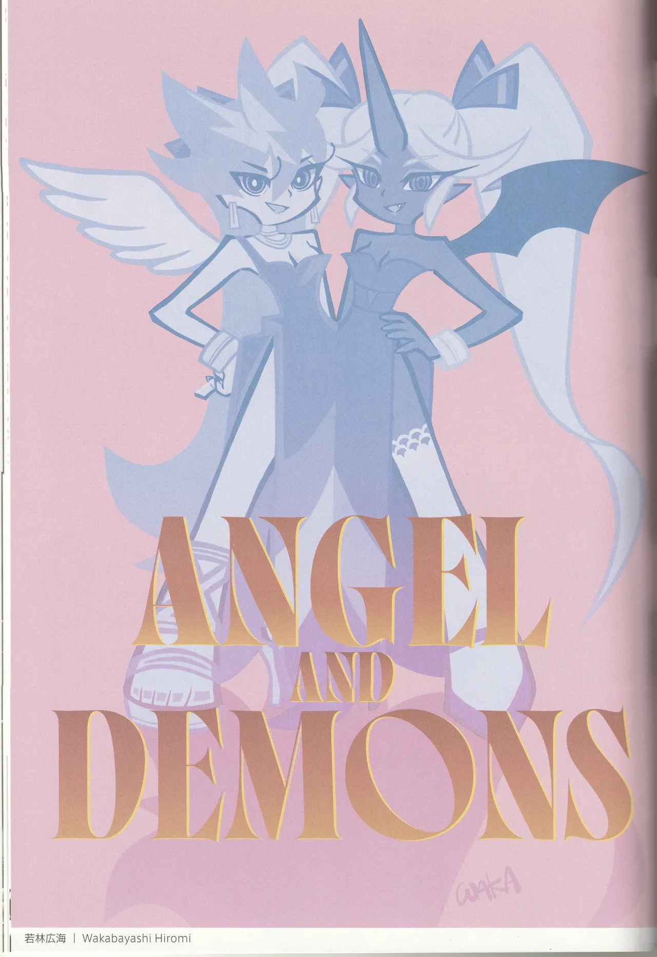 New Panty and Stocking with Garterbelt Staff Illustration Book - Image 68