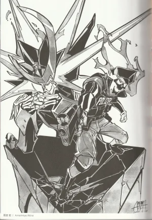 New Panty and Stocking with Garterbelt Staff Illustration Book - Page 10