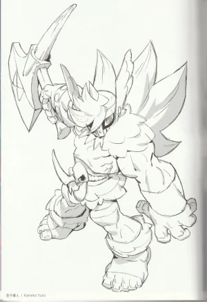 New Panty and Stocking with Garterbelt Staff Illustration Book - Page 22