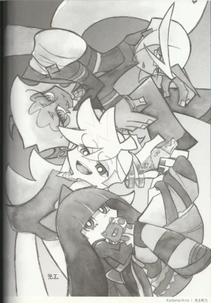 New Panty and Stocking with Garterbelt Staff Illustration Book - Page 31