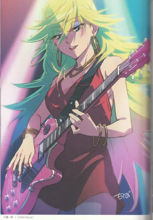 New Panty and Stocking with Garterbelt Staff Illustration Book - Page 44