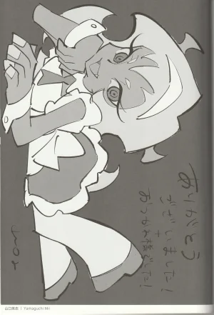 New Panty and Stocking with Garterbelt Staff Illustration Book - Page 62