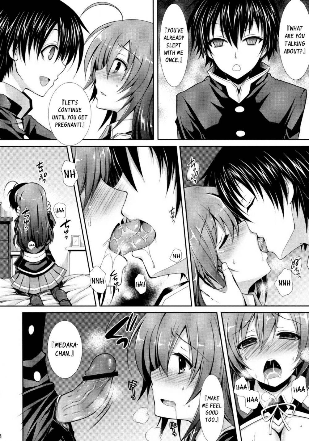 Newly-wed Medaka-chan gets stolen by Kumagawa-kun - Image 17