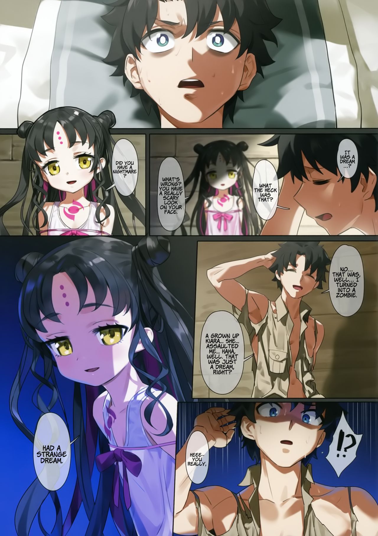 Nightmare - Servants are savagely fucked by masters insatiable hentai zombie cock - 19 Pics - Image 16