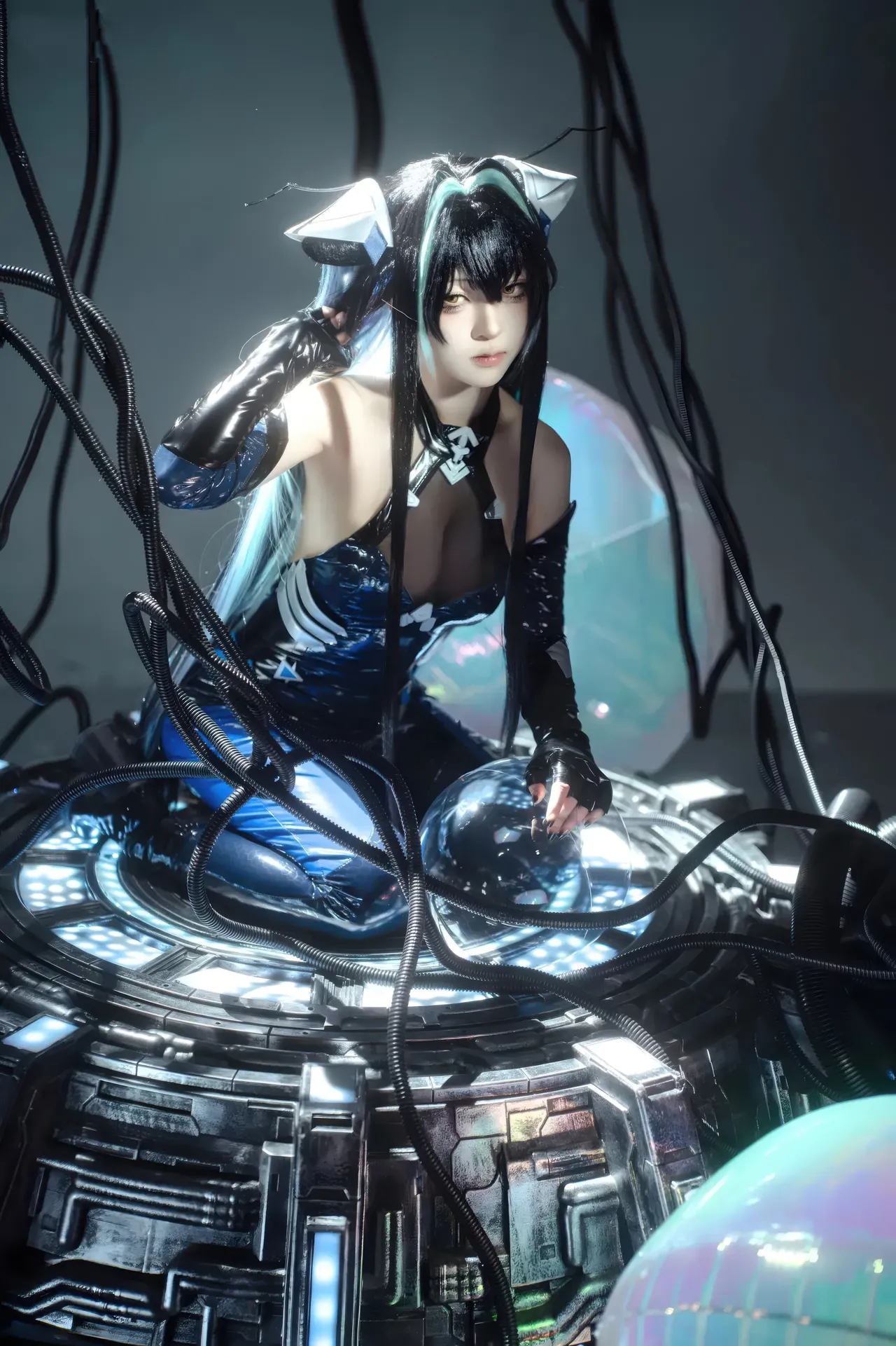 矢量鱼 - 小美人鱼 赛莲 NIKKE - Image 1