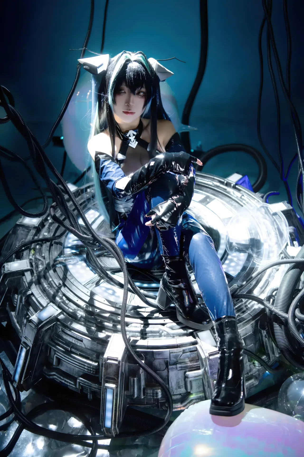 矢量鱼 - 小美人鱼 赛莲 NIKKE - Image 3