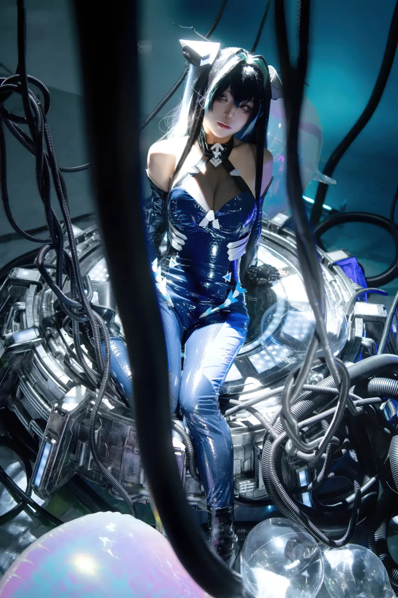 矢量鱼 - 小美人鱼 赛莲 NIKKE - Image 4