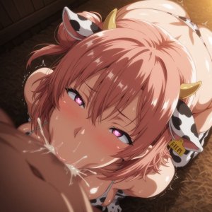 Ninia - Yui Yuigahama Cow Bikini - Page 50