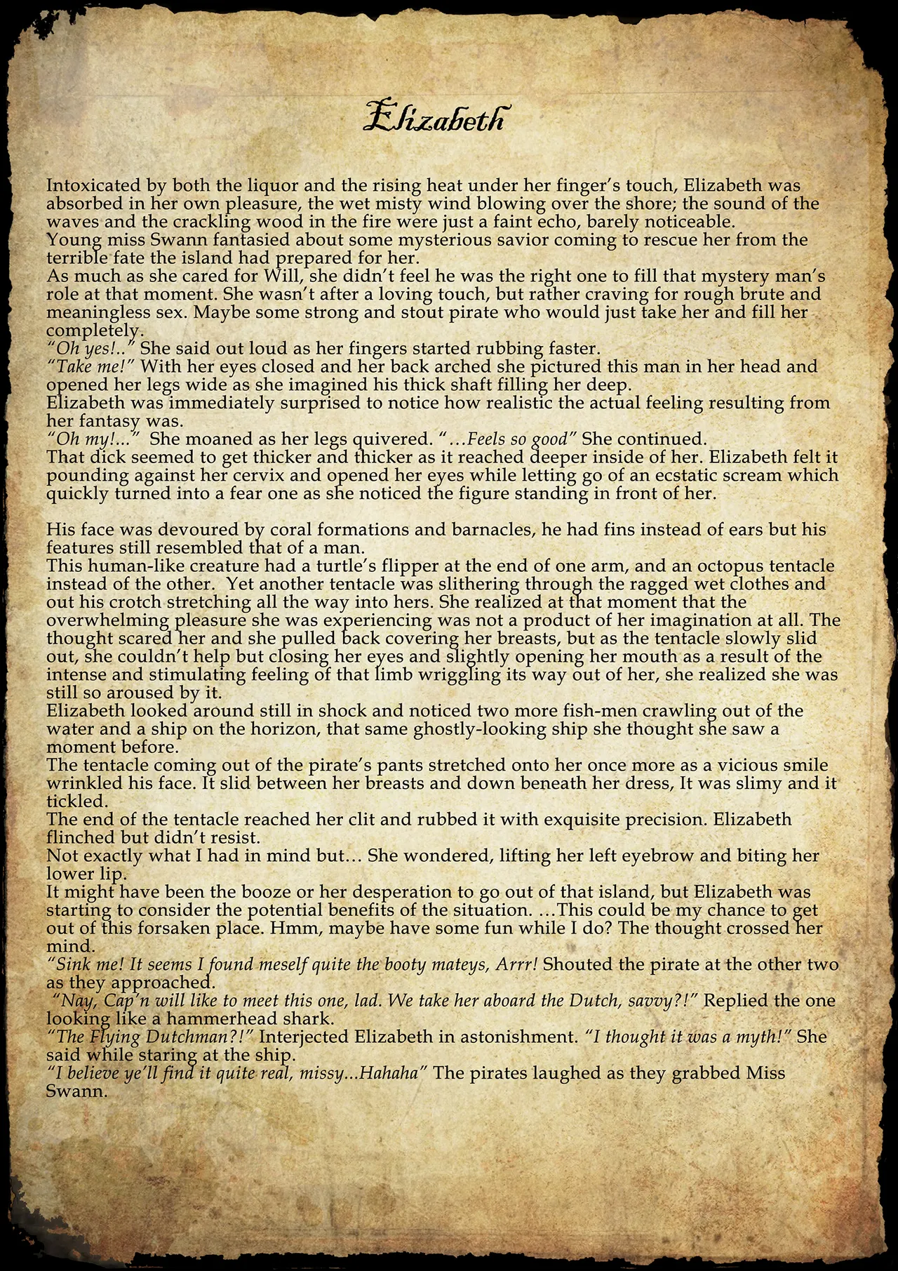 Ninjartist and DemonLordDante Elizabeth Pirates of the Caribbean - Image 25