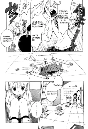 NiwaNiwatori Upright Vertical- Soul Eater dj- Soul x Maka Español Dur - Page 8
