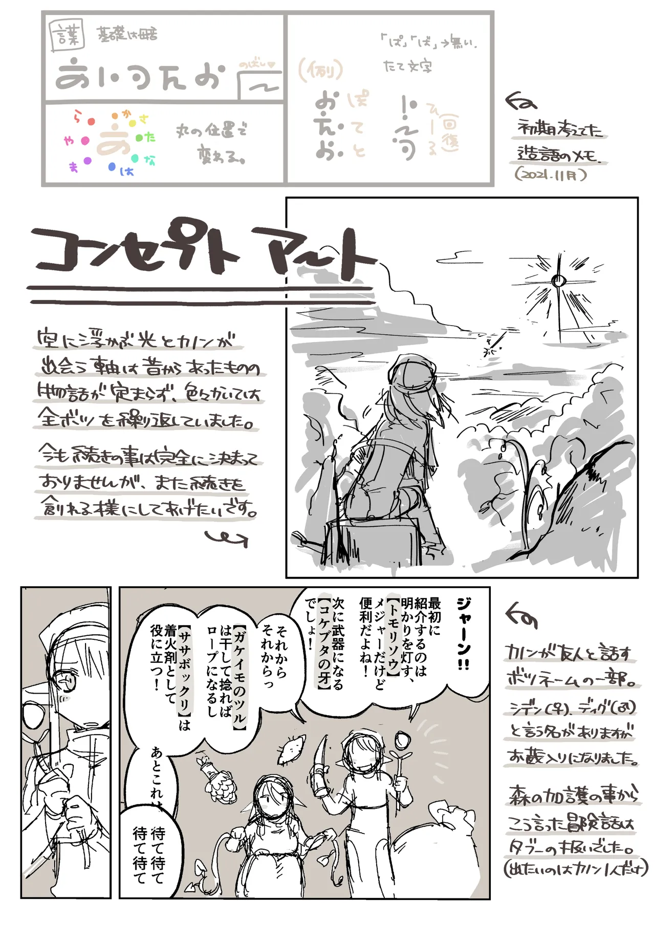 NNN Totonero Shounen Erufu Kanon Settei Shiryou-shuu - Image 21