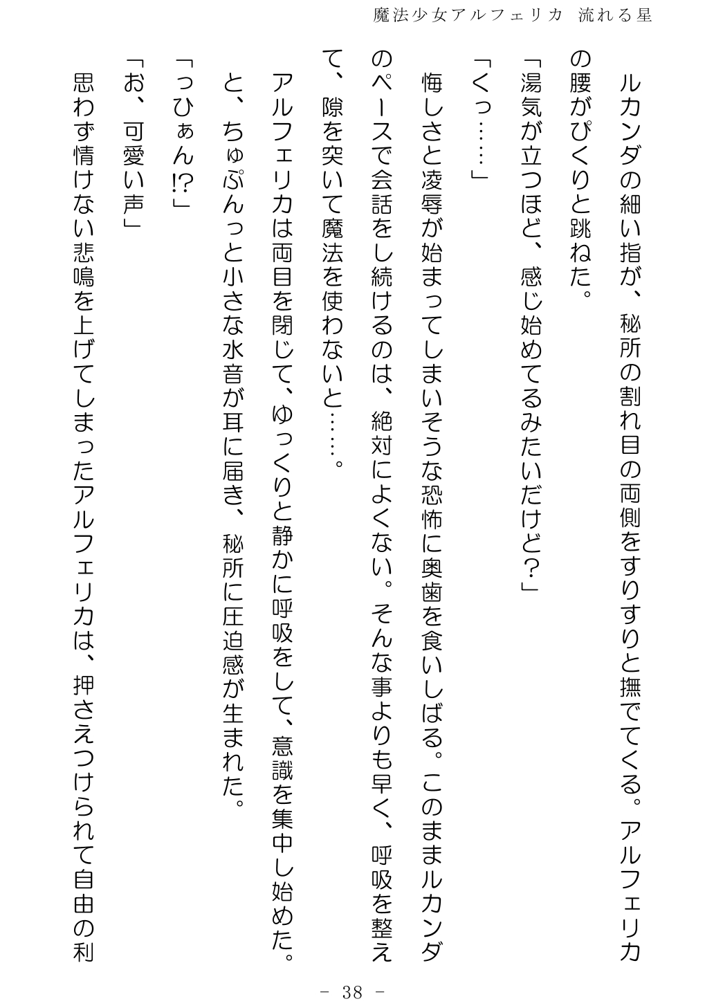 No Future Hashine Ranki, Ariuo Mahou Shoujo Alferica Nagareru Hoshi - Image 37