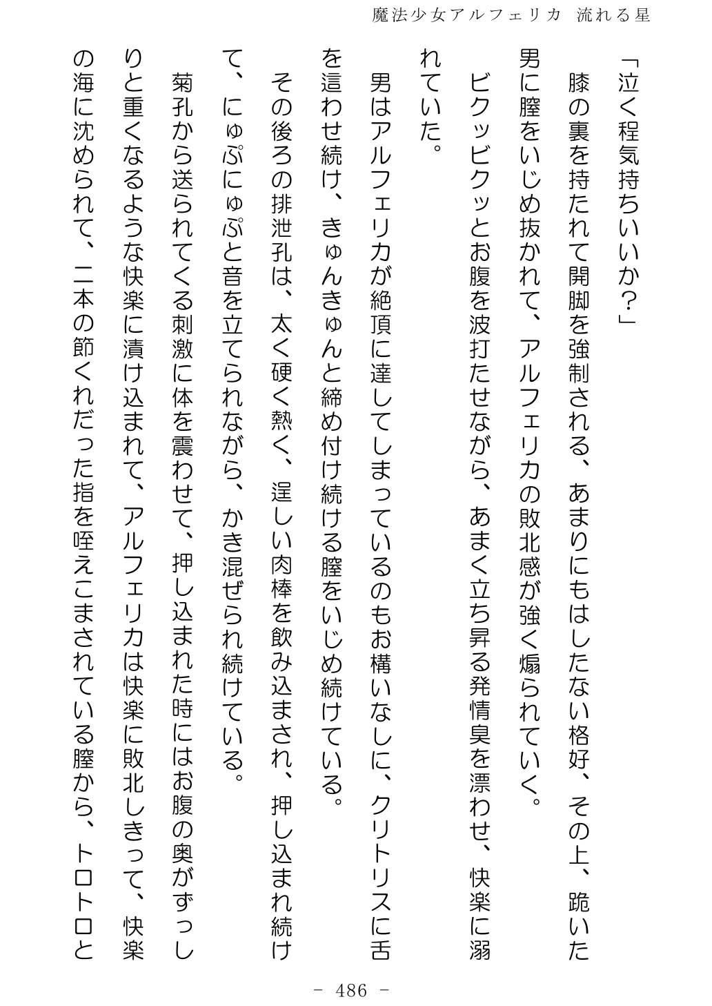 No Future Hashine Ranki, Ariuo Mahou Shoujo Alferica Nagareru Hoshi - Image 485