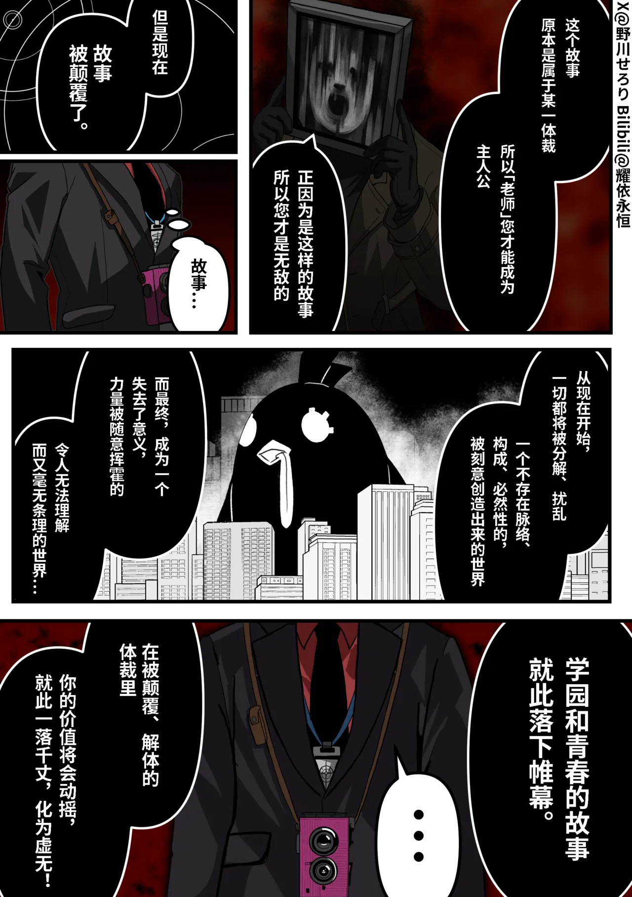 Nogawa Seroly Schale no Kadoya Tsukasa Sensei Gainen 夏莱的门矢士老师概念 Chinese - Image 122