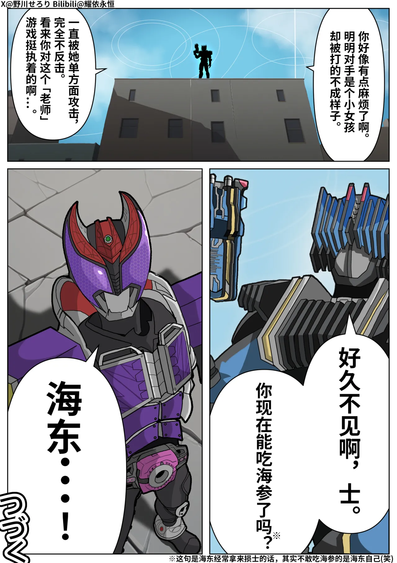 Nogawa Seroly Schale no Kadoya Tsukasa Sensei Gainen 夏莱的门矢士老师概念 Chinese - Image 15