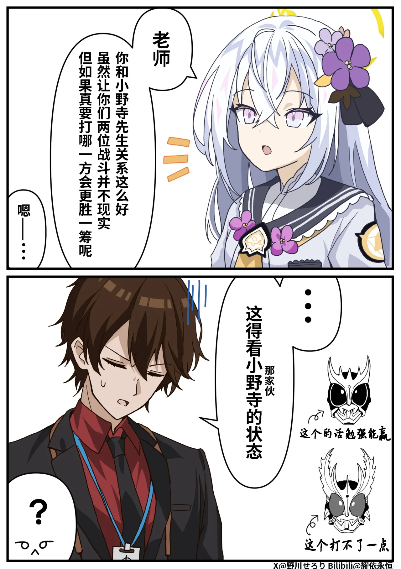 Nogawa Seroly Schale no Kadoya Tsukasa Sensei Gainen 夏莱的门矢士老师概念 Chinese - Image 64