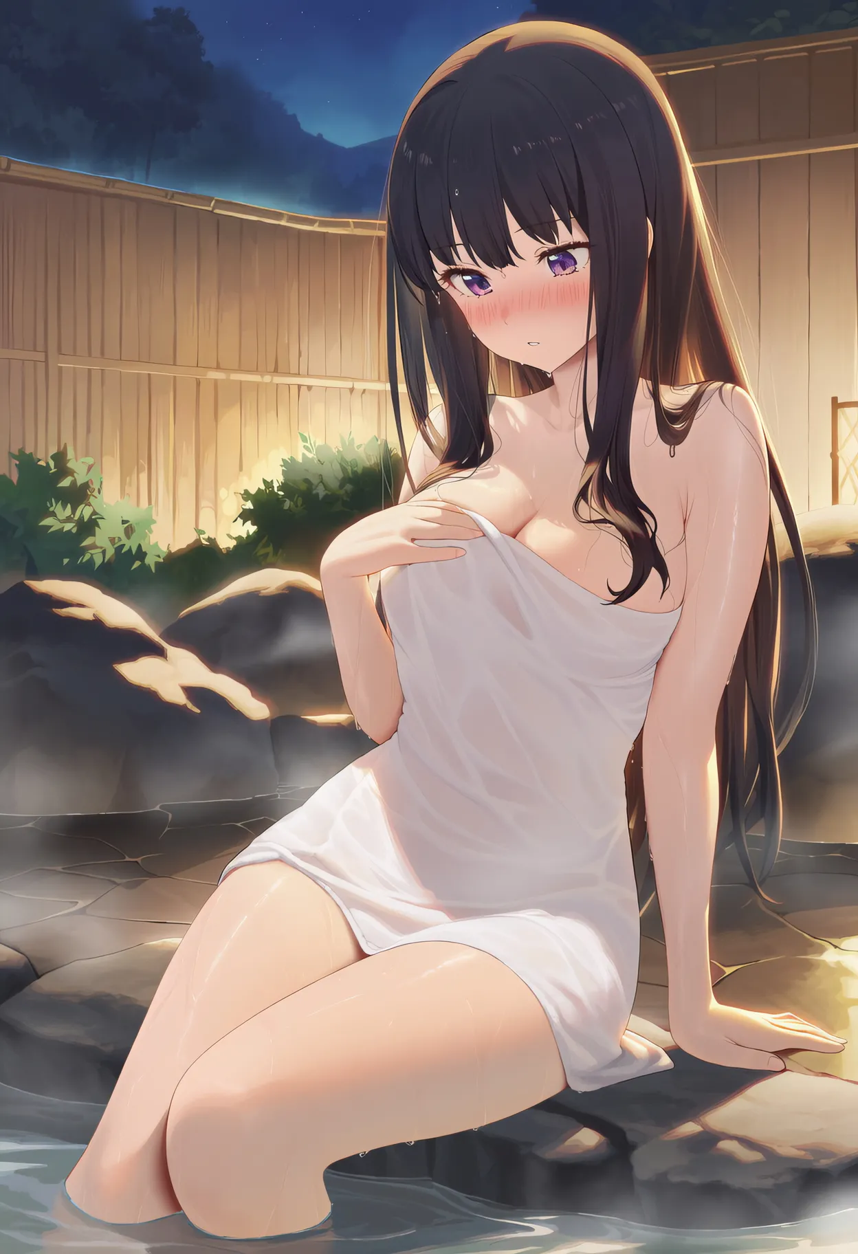 Noi 温泉で襲われるたきな - Image 1