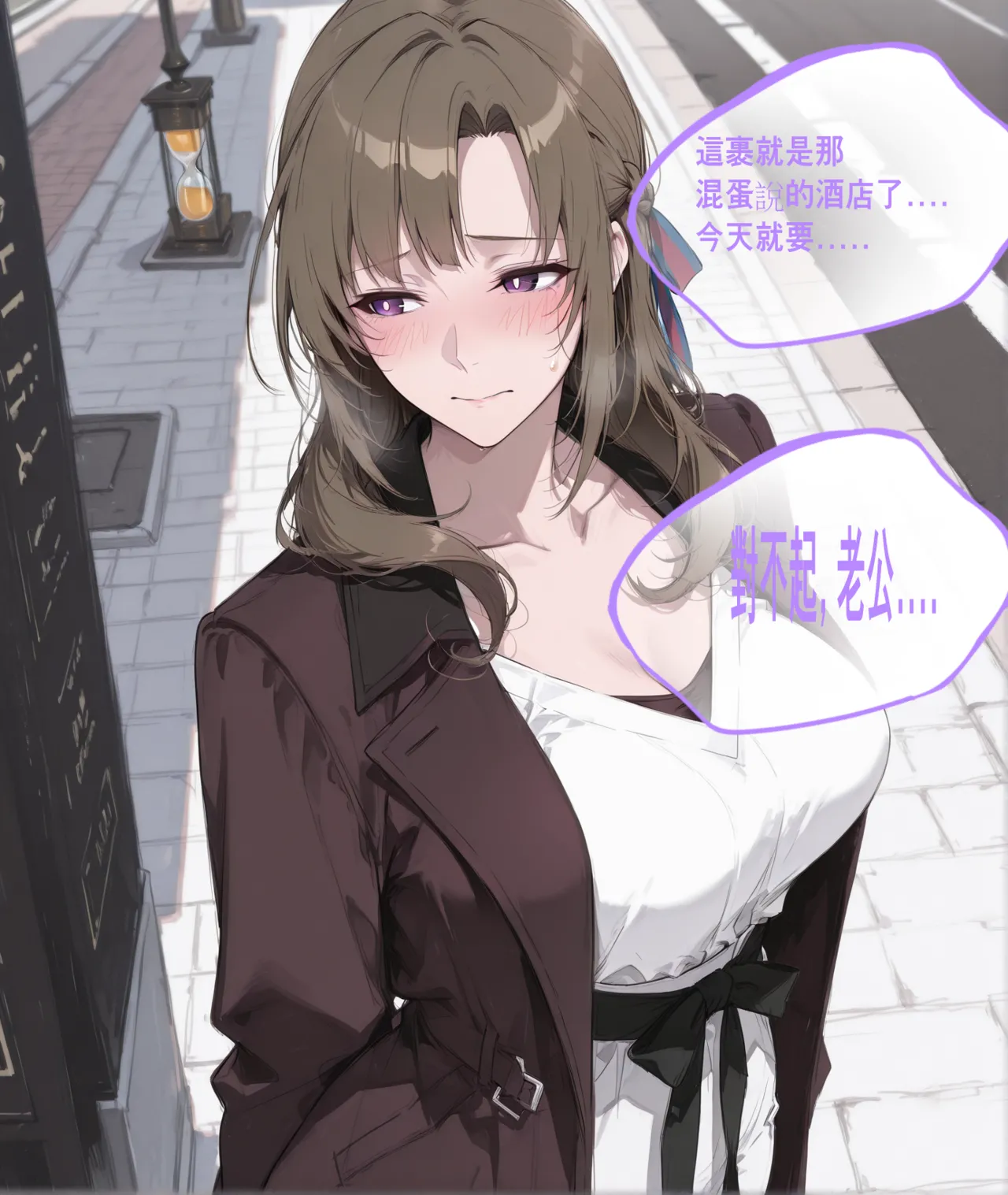 northflower因為兒子成績太差而慘遭ntr的真真子媽媽 - Image 46