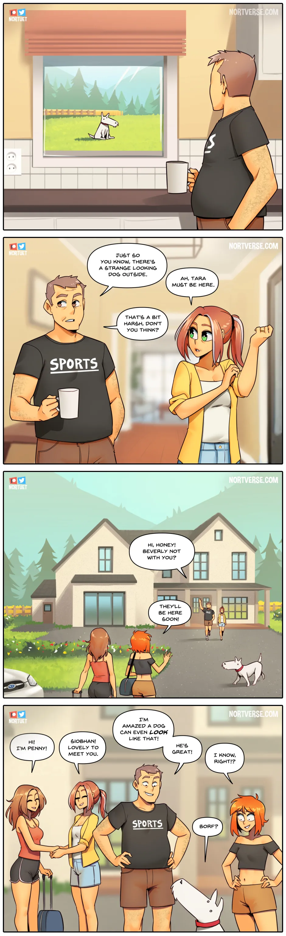 Nortuet Nortverse Tara Beverly - 4koma - Image 124