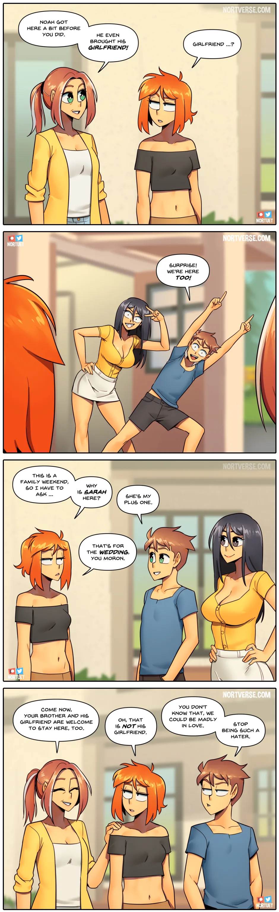 Nortuet Nortverse Tara Beverly - 4koma - Image 125