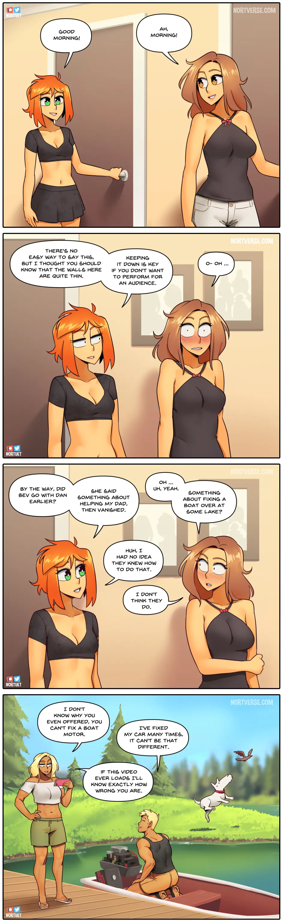 Nortuet Nortverse Tara Beverly - 4koma - Image 128