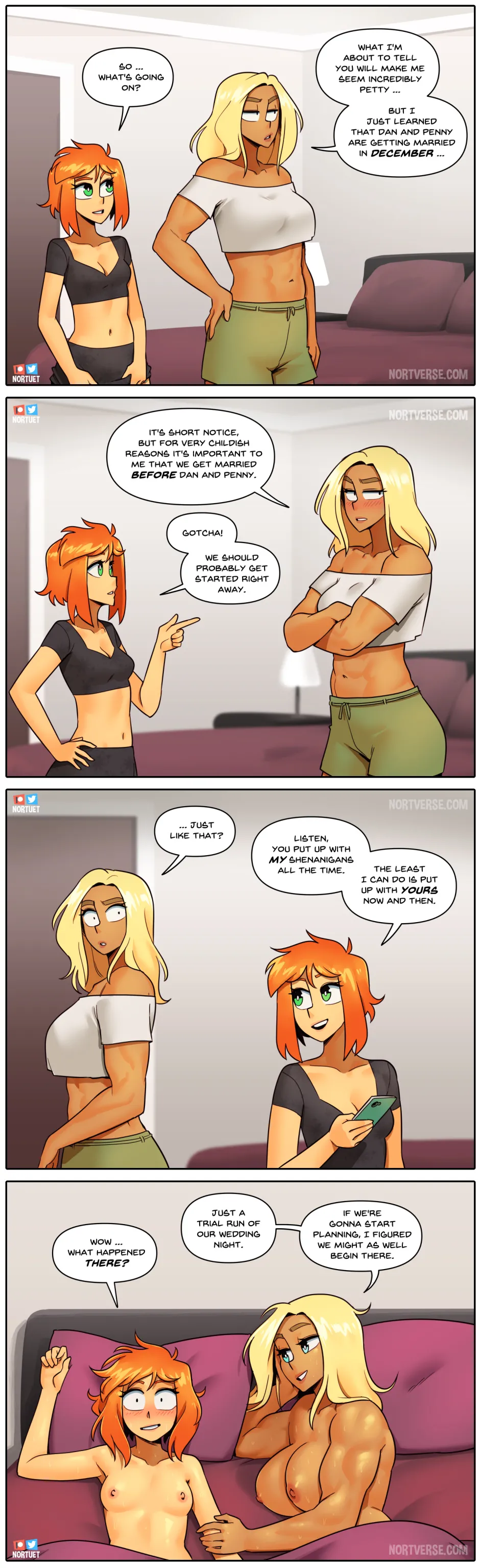 Nortuet Nortverse Tara Beverly - 4koma - Image 131