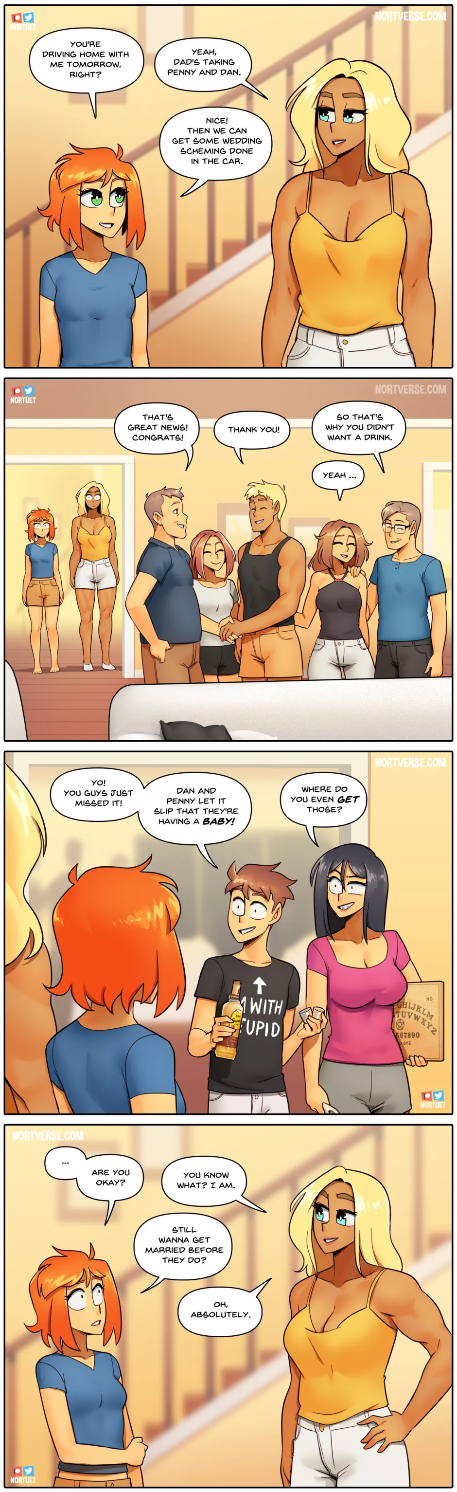 Nortuet Nortverse Tara Beverly - 4koma - Image 136