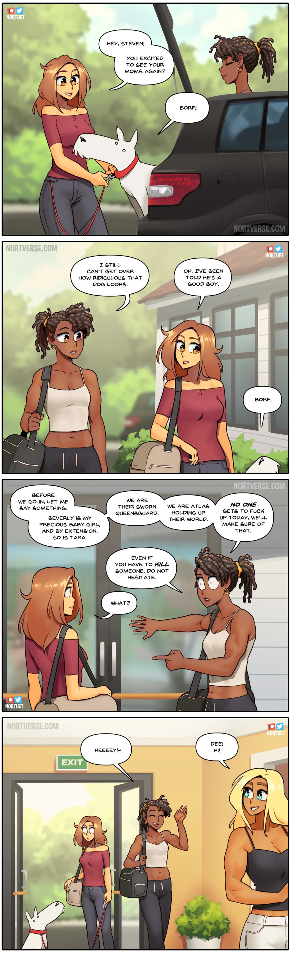 Nortuet Nortverse Tara Beverly - 4koma - Image 140