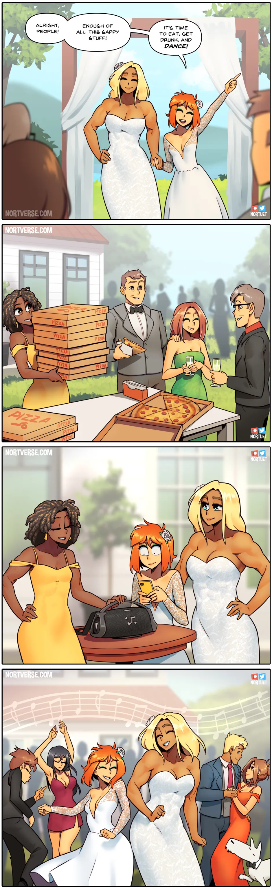 Nortuet Nortverse Tara Beverly - 4koma - Image 153