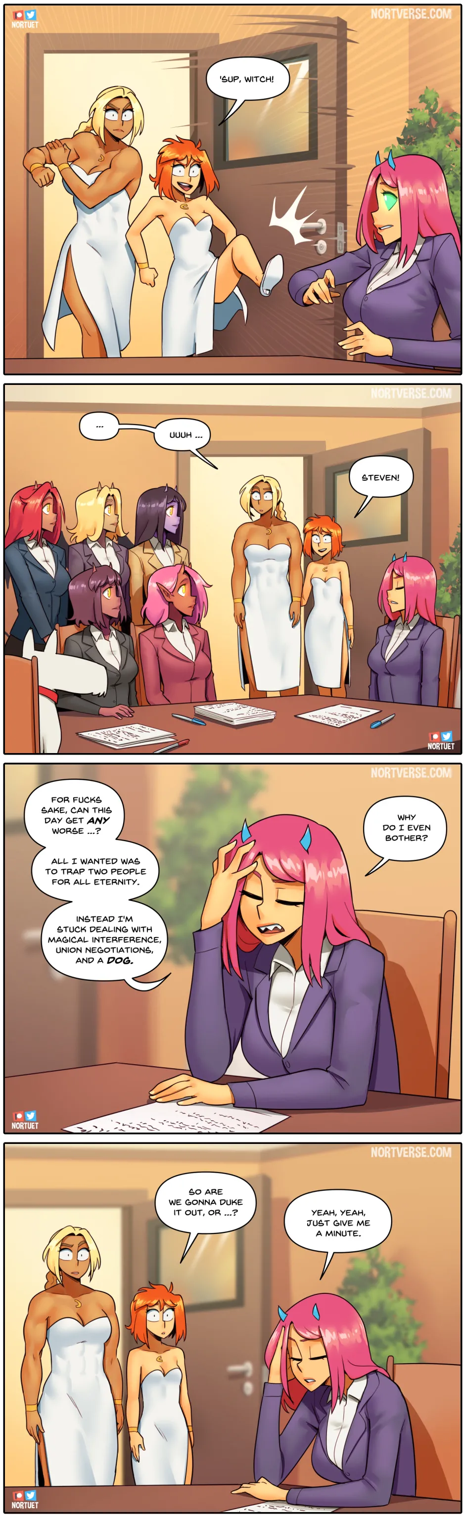 Nortuet Nortverse Tara Beverly - 4koma - Image 166