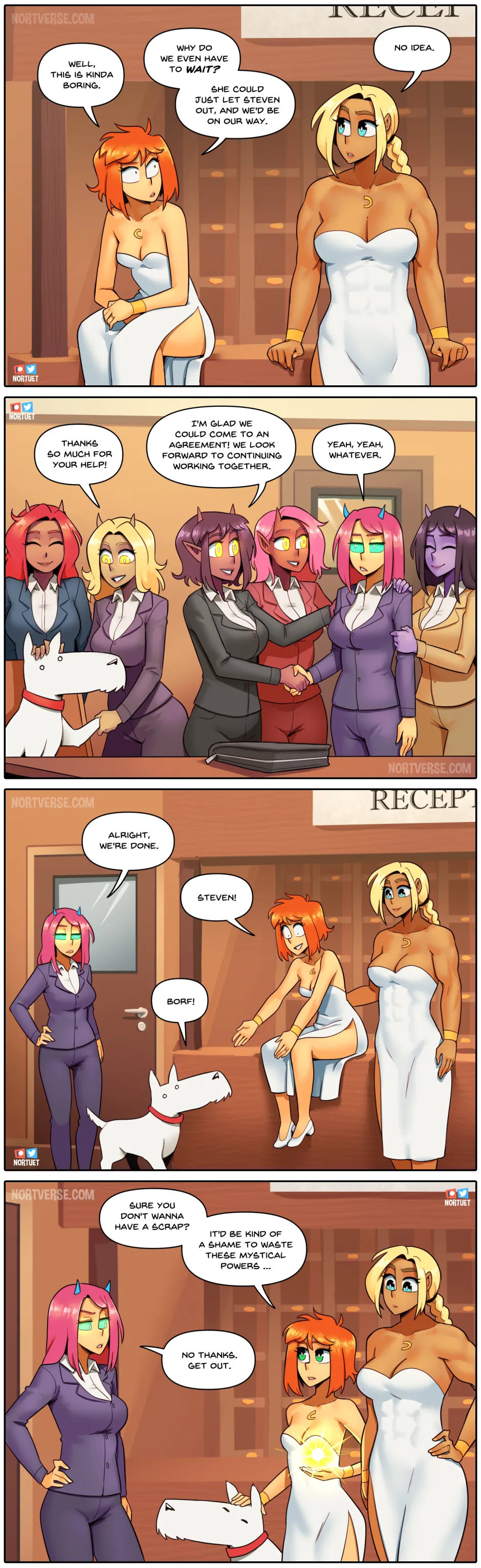 Nortuet Nortverse Tara Beverly - 4koma - Image 168