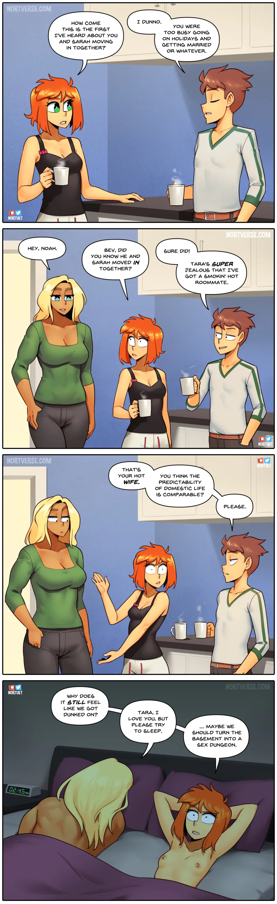 Nortuet Nortverse Tara Beverly - 4koma - Image 170